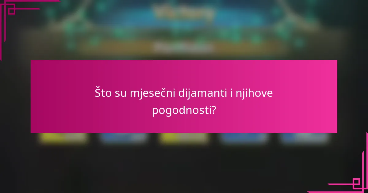 Što su mjesečni dijamanti i njihove pogodnosti?